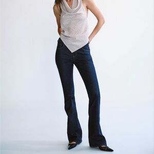 A&F Bootcut Mid Rise Jeans